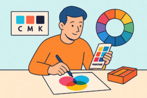 CMYK ja Pantone-värijärjestelmä – käytäntö suunnittelussa