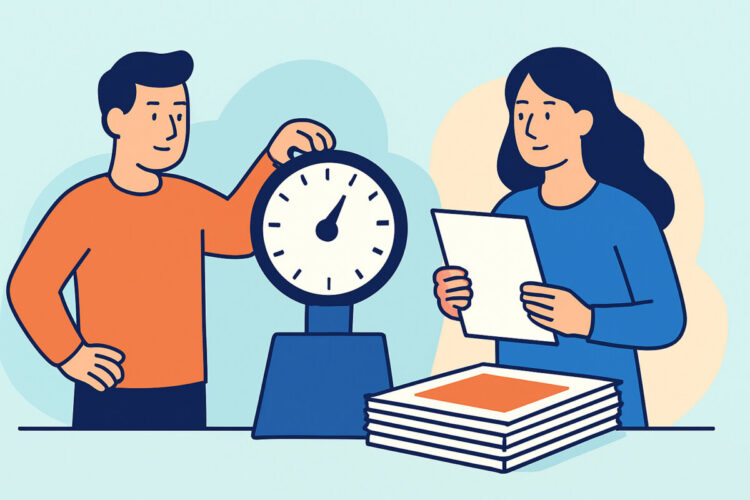Paperilaatujen vertailu painotuotteissa – grammapaino